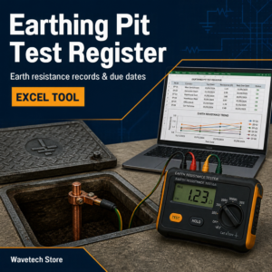 Earthing Pit Test Register