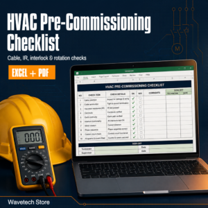 hvac electrical pre commissioning checklist