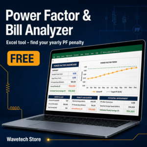 Power Factor & Electricity Bill Analyzer