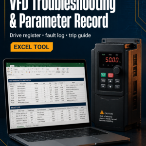 vfd troubleshooting parameter record sheet